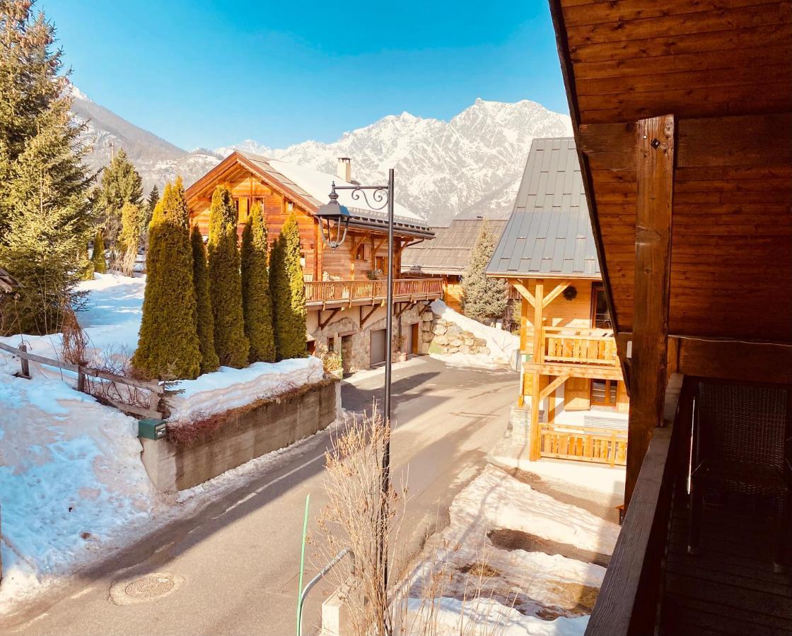 فيلا Chalet Marcel Puy-Saint-Vincent Pieds Des Pistes المظهر الخارجي الصورة